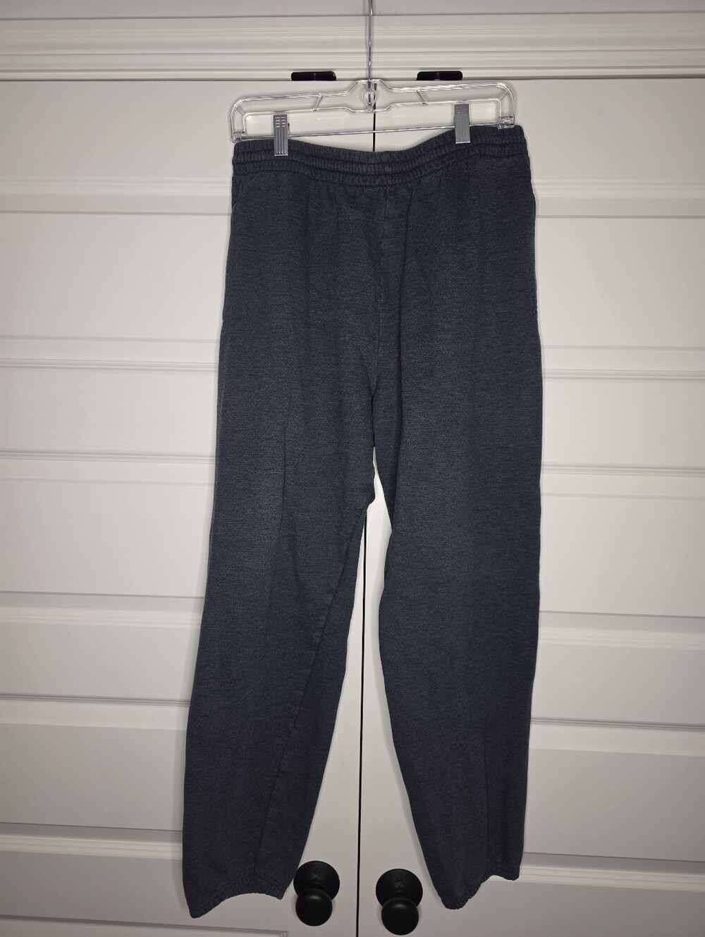 Fruit of the Loom Mens Large Grey Jogger Sweatpants